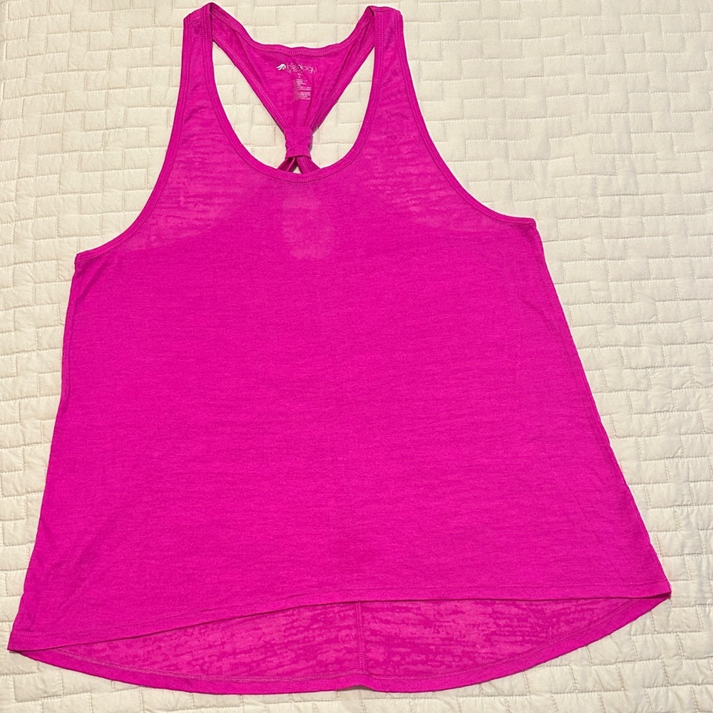 Ideology Fuchsia Racerback Tank Top